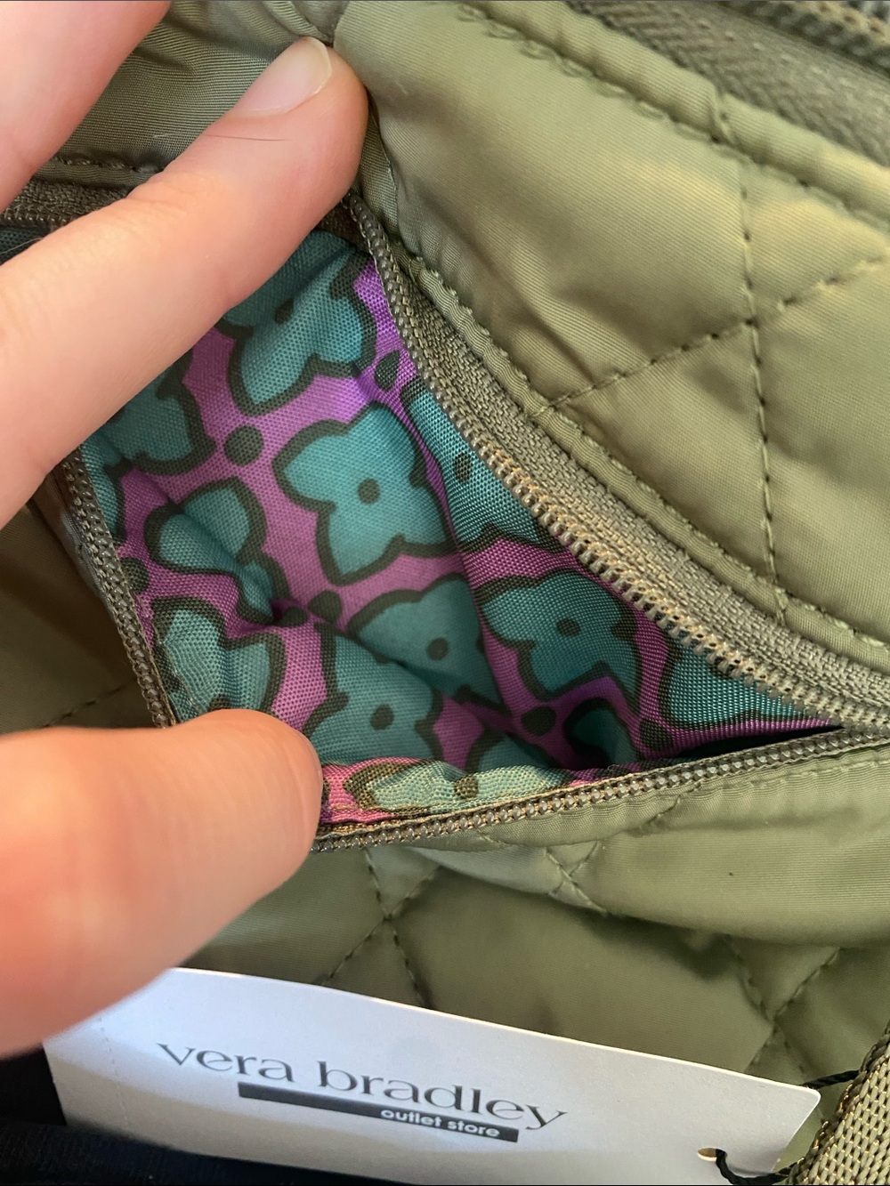 🐛NWT Vera Bradley outlet large belt bag! - Picture 3 of 8